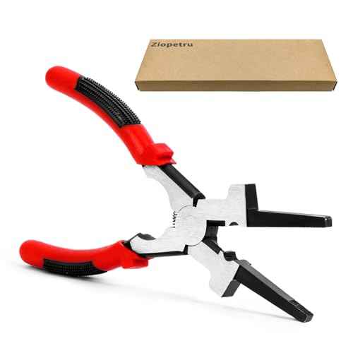 8"MIG Welding Pliers, Multi-functional Carbon Steel MIG Welding Pliers with Insulated Handle, Long Nose Wire Cutting Tools - Reliable and Durable (1Pack)