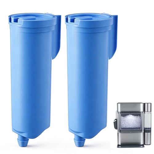 Mysora 2-Pack Opal Nugget Ice Maker Water Filter - Scale Inhibiting Replacement for GE Opal 2.0/Opal+