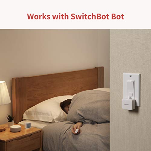 SwitchBot Remote Control with Gray Cover - One Touch Button for Smart Home Devices