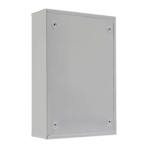 TYUNGZM Locking Mailbox with Key for Outdoor Large, Wall Mount Silver Mail Box with Lock Security Mail Drop for Letters, Newspapers, Cards, 8.46 * 3.35 * 12.6in
