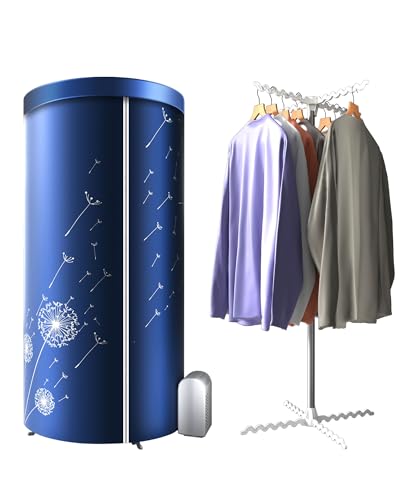 KASYDoFF Portable Clothes Dryer 46-Inch 1000W Compact Travel & Home Dryer
