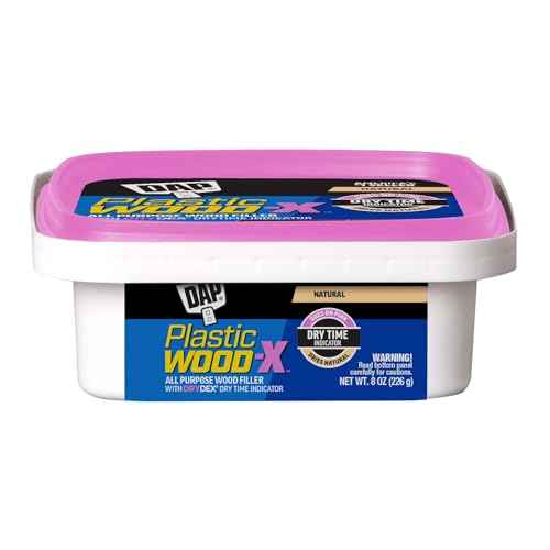 DAP Plastic Wood-X with DryDex Wood Filler, Natural, 8 Oz (7079800541)