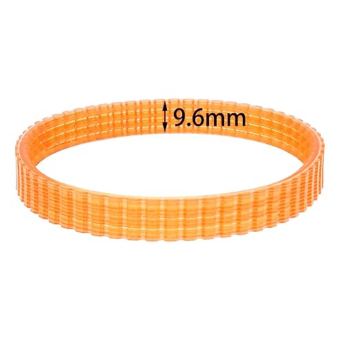 MEETOOT 5pcs Planer Drive Belt for Makita 1900B BKP180 KP0080 KP0810 Power Tools Replacement Parts, Orange