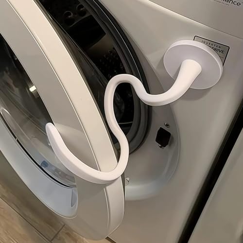 Opps Magnetic Front-Load Washer Door Prop with Silicone Cover, 17in Adjustable Arm