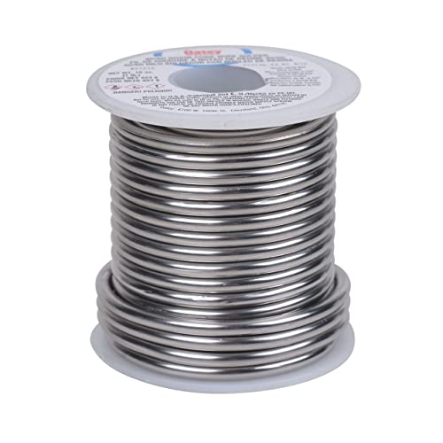 OATEY 21212 Rosin Leaded Core Solder, 1/8 In Dia, Silvery Grey, 1 Lb