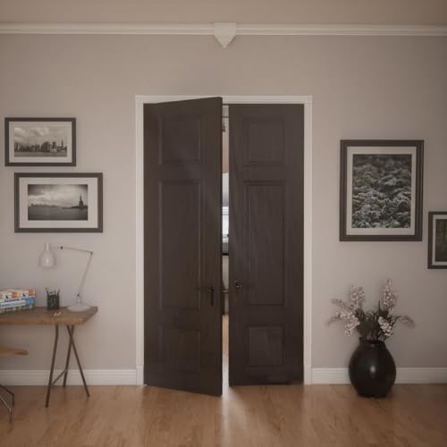2 1/2"W x 6 1/2"H x 1 1/8"P Americraft Solid Paint Grade Wood Smooth Plinth Block with Beveled Edge, Primed Pine