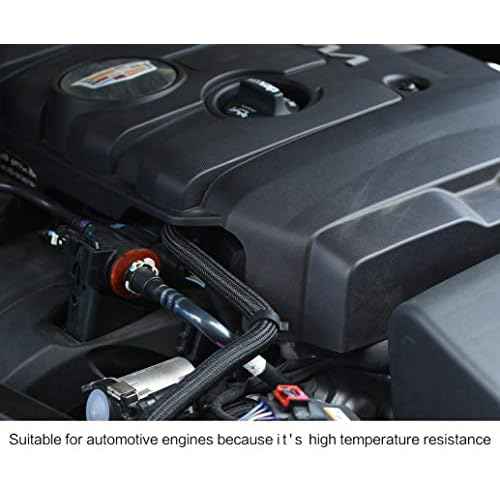 100ft - 1/4 inch PET Expandable Braided Sleeving ? Black ? Alex Tech Braided Cable Sleeve