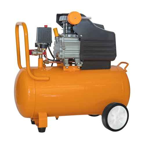 PATIKIL 4" Air Compressor Wheels, 2 Pcs Universal Air Compressor Wheel Replacement Parts with 0.5" Dia. Hole for Easy Mobility, Beige