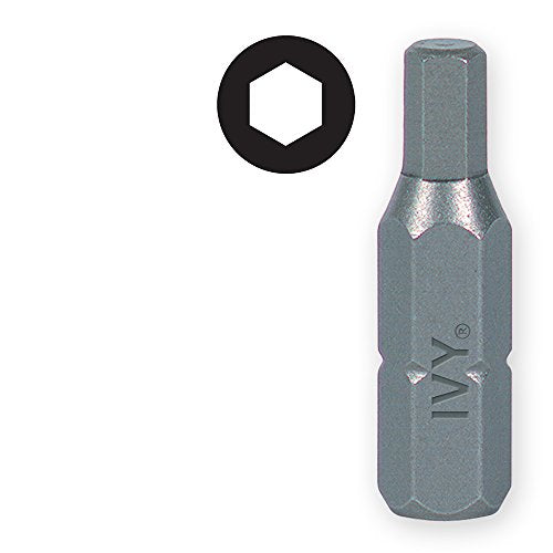 IVY Classic 45360 1-Inch x 1/8-Inch Hex Insert Bit, Impact Plus, 10-Pack