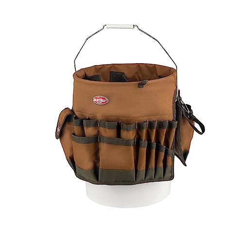 Bucket Boss Bucketeer Bucket Tool Organizer Pack of 1 in Brown - Fits 5-Gallon Buckets