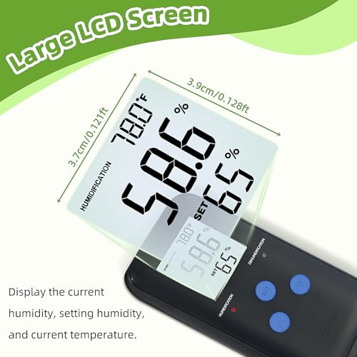 DIGITEN Humidity Controller with Temperature Display for Reptile Habitats and Mushrooms