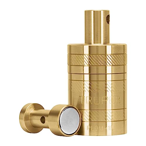 Truper PLOM-1L, Brass plumb, center ground, #1