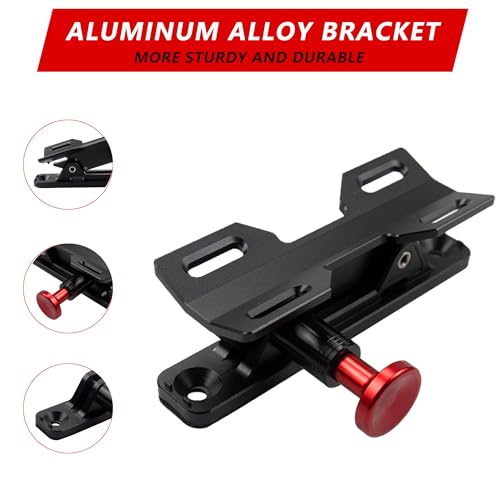 ZHILXN Black Aluminum Quick Release Fire Extinguisher Mount for UTV & Jeep Roll Bar