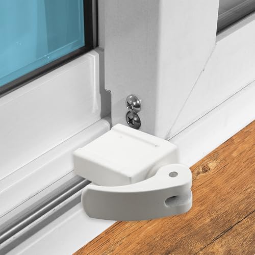 Prime-Line White Sliding Window Lock for Vinyl Windows - Defender Security