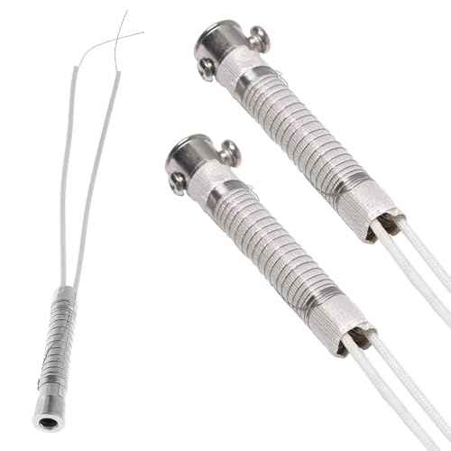 3 Pack Soldering Iron Heating Core Element with Mount Screw 110V 60W Replacement Heater For Electric Soldering Gun American Voltage 60 Watt Solder Kit Welding Tool Parts Repair