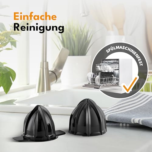 Lebenlang Replacement Cones for LB389 Citrus Juicer - BPA-Free, Stable x2