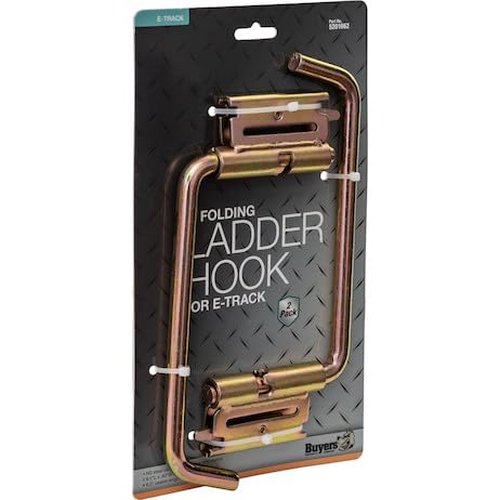 Buyers Products #5201062 E-Track Ladder Hook with Swivel, 2-Pack