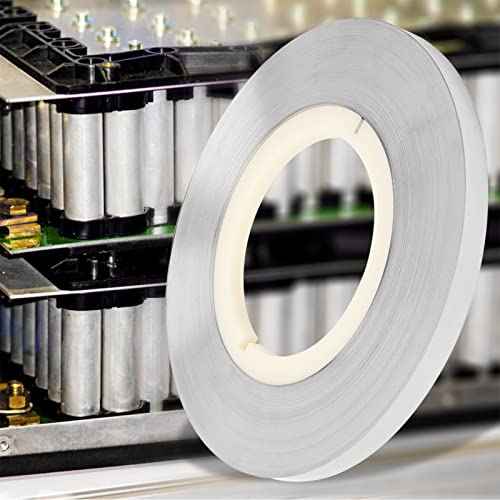 Battery Tape, 0.15mm Steel Plated Strip Tape Battery Spot Welding Tape 1KG in Weld Steel Strip Tape(0.15 x 8mm)