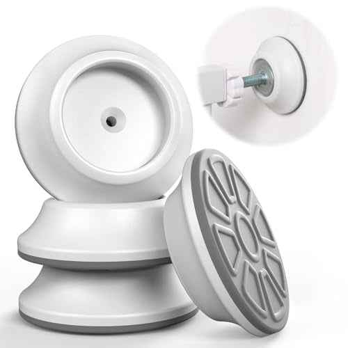 COMOMY 4 Pack Baby Gate Wall Protector, Safety Child Gate Extender Wall Cups, Baby Gate Wall Guard for Protect Walls & Doorways from Pet & Dog Gates, Pressure Mounted Gates Extension Kit, White