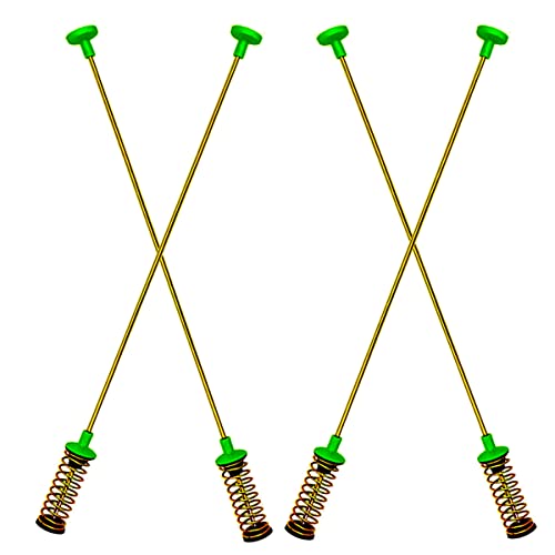 Samsung Washer Suspension Rod Kit 4 Pack - Upgraded Thick Springs DC97-16350S/U/T Compatible