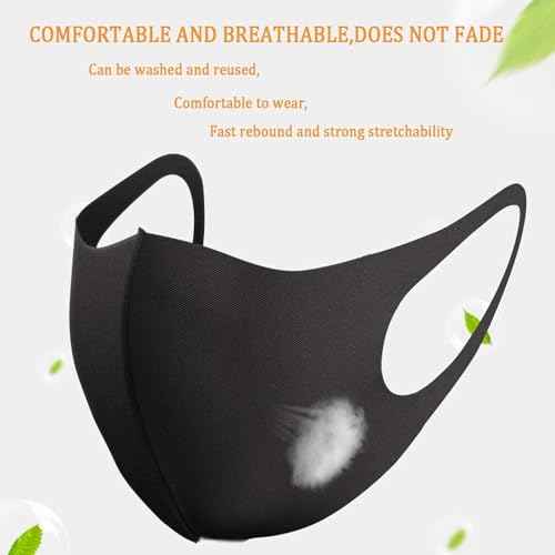 20 Pack Face Mask Unisex Washable and Reusable Comfortable Face Protection from Dust Pollen Pet Dander Fashionable Anti-Smog