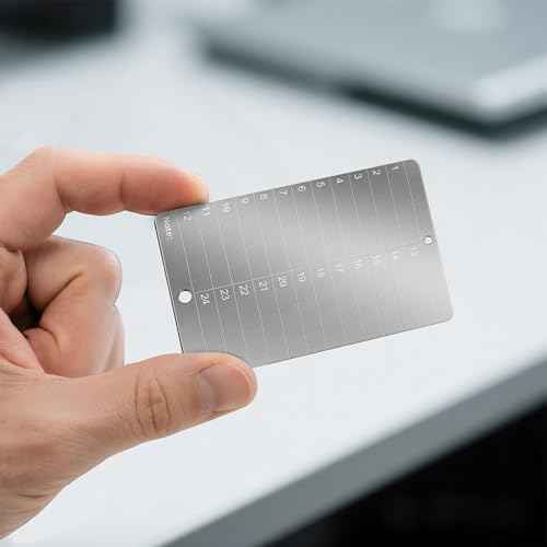 Steel Crypto Seed Phrase Storage, Metal Seed Bitcoin Phrase Plate for Hardware Cold Backup, 2 Plates and Security Seals