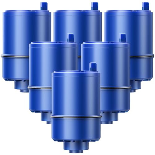6 Pack Water Filter Replacement for PUR Faucets - NSF Certified, Compatible with All PUR Models