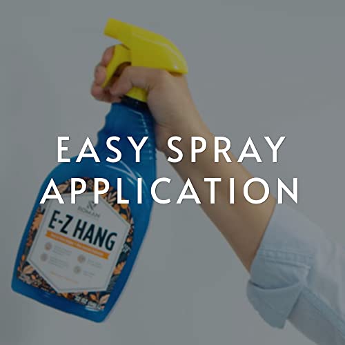 Roman E-Z Hang Peel & Stick Wallpaper Helper Spray, Clear, 32 oz, Non-Staining