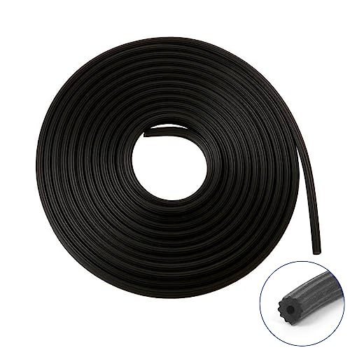 Lussgucc 0.125" x 100' Black Window Screen Spline Replacement - Repair Tool