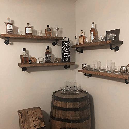 black Carbon steel clamp Thickened pipe clamp u-shaped clip Metal dual hole DIY fasteners for pipe fixed Installation 6pcs (1/2inch)