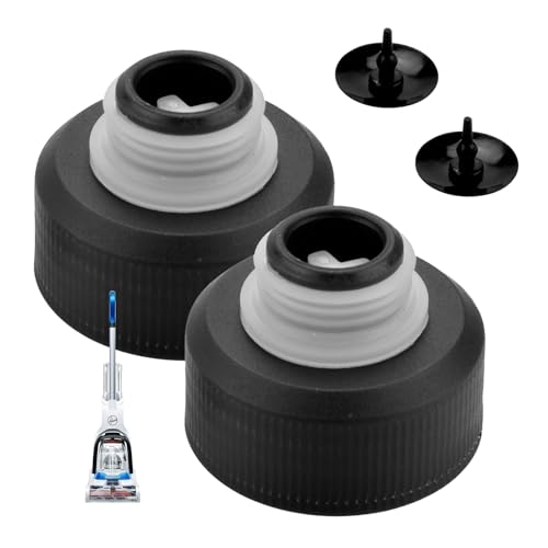 GYPNS 2 Pack 440012803 Hoover Solution Tank Cap | Carpet Cleaner Replacement Part