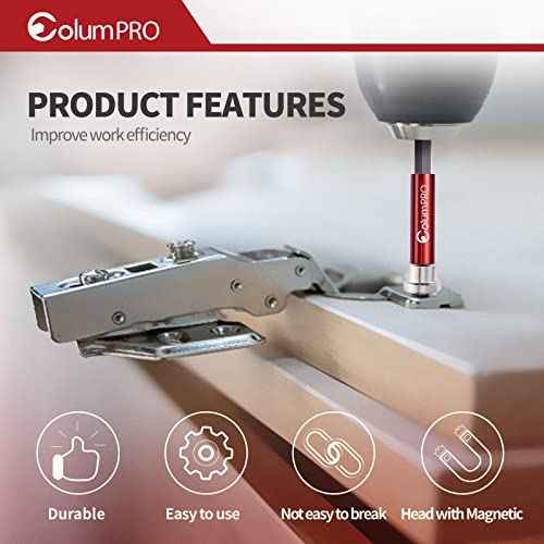 12PCS Magnetic Positioning Drywall Screw Bits Setter PH2 Bits,Plasterboard Screw Hex Shank Positioning Bit Batch Head,10PCS 50mm Drywall Screw Bits,2PCS Magnetic Extension Bit Holder