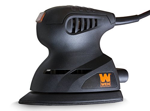 WEN 6301 Electric Detailing Palm Sander - Corded, 13,500 OPM, Lightweight