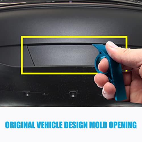 2Pcs Hitch Cover Removal Tool Fit for Tesla Model Y 4 Inch Aluminum Alloy Pry Bar Set Non-Marring Car Trim Removal Prybar Set for Garage Car Repair Shop