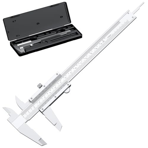 HDLNKAK 6 inch/150mm Vernier Caliper Measuring Tool, 6" Non Digital