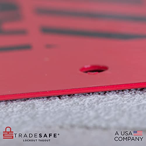 TRADESAFE Lockout Tagout Locks Station - Loto Station Holds up to 20 Safety Padlocks, Loto Locks Rack with No Lock Out Tag Out Padlocks Included