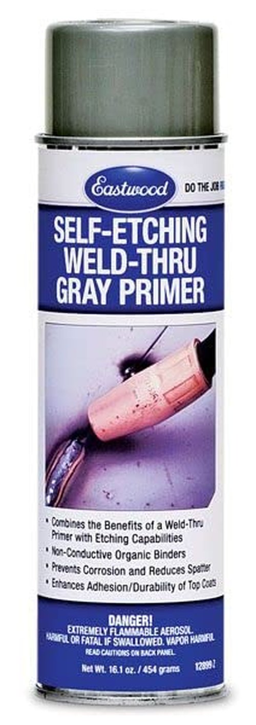 Eastwood Durable Organic Binders Self Etching Weld Thru Gray Aerosol Primer 16.1 oz | 1 Pack