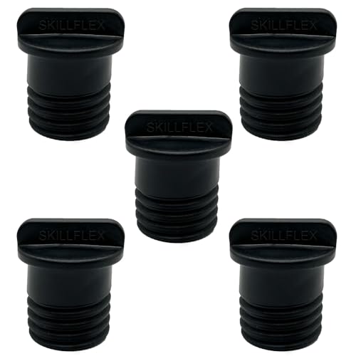 Skillflex 5 Pack E26 Light Socket Safety Caps for String & Recessed Lights