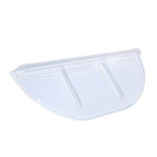 1 Pc Flat Window Well Cover Outside, 39 Inch Width x 13 Inch Depth x 2.5 Inch Height, Blocks Debris & Rain, Ideal for Basement Use