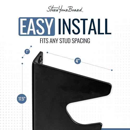 StoreYourBoard Shed Tool Organizer Wall Mount, Garage Organization, Garden Tool Organizer for Shovels and Rakes, Solid Steel Holds 100 lbs