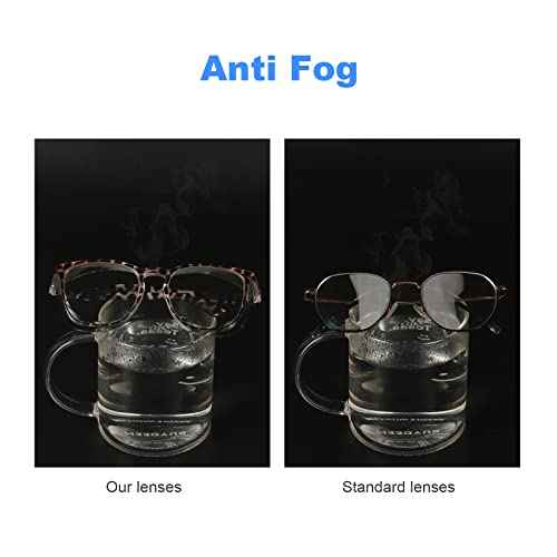 Lasmex Stylish Safety Glasses Goggles for Women Girls Anti-fog Glasses Protective Eyewear Clear Glasses