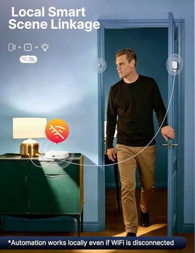 MOES ZigBee & Bluetooth Mesh Gateway, Tuya Wireless Smart Home Bridge Hub - Zigbee & BLE Wireless Hub