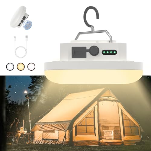 Amkulop 30W Pro Dimmable LED Camping Tent Light Rechargeable Waterproof Lantern
