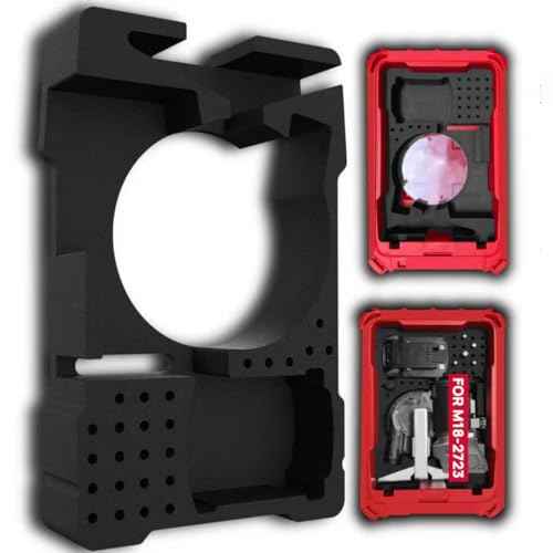 Foam Organizer Insert Fits Milwaukee Packout Box | Compatible with M18 FUEL Compact Router Models 2723-20 | EVA Foam Liner for Router Tool and Accessories (Tool and Tool Box NOT Included)