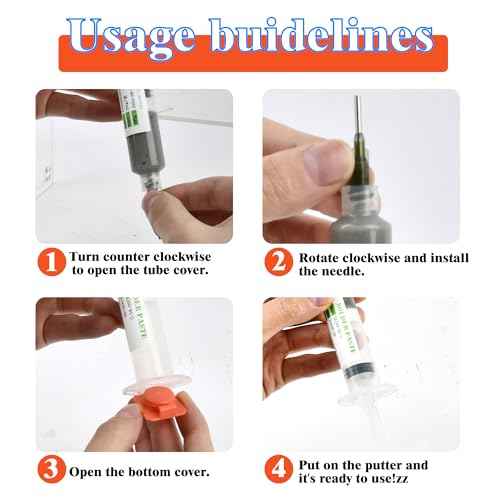 Leffo Sn42/Bi58 Lead Free Solder Paste No Clean, 138¡É Melting Point (20, Grams)