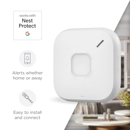 First Alert SC5 Hardwired Smart Smoke & CO Alarm with Voice & App Alerts