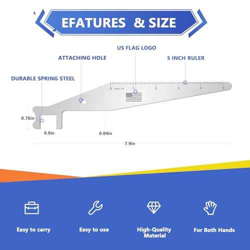 New 2025 Firefighter Tools for First Responders & Firefighters, Spring Steel Multitools, Multipurpose Leverage Pry Bars Tool 2 Pack(Silver)