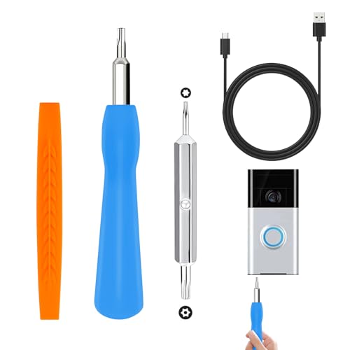Ring Doorbell Screwdriver for ALL Models Ring Video Doorbell 4-in-1 Doorbell Maintenance Kit