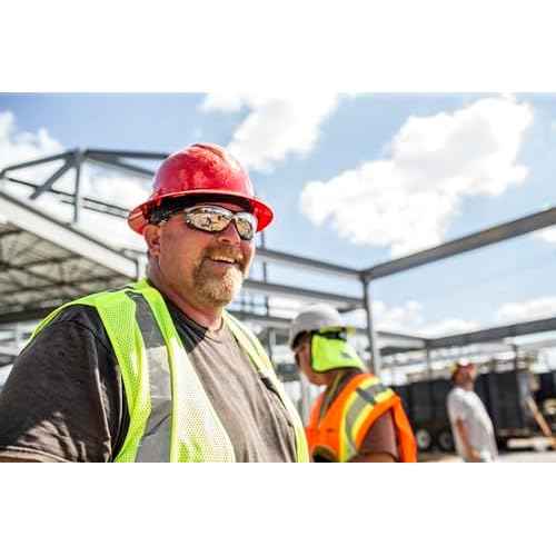 Pyramex Proximity Safety Glasses Eye Protection, Amber H2X Anti-Fog