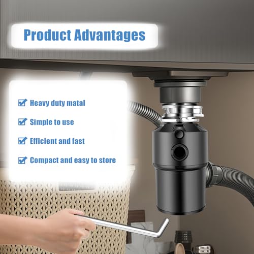 2 Pack Garbage Disposal Wrenches Compatible with InSinkErator - Kitchen Tool Set